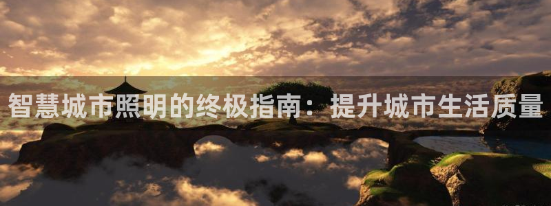 智慧城市照明的终极指南：提升城市生活质量