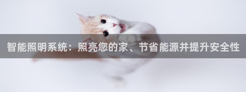 智能照明系统：照亮您的家、节省能源并提升安全性