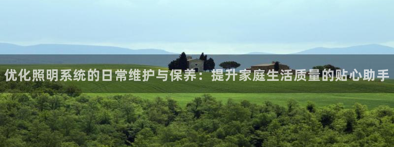 优化照明系统的日常维护与保养：提升家庭生活质量的贴心助手