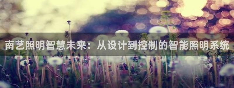 南艺照明智慧未来：从设计到控制的智能照明系统