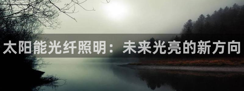 太阳能光纤照明：未来光亮的新方向