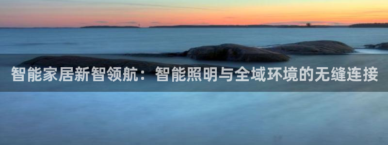 智能家居新智领航：智能照明与全域环境的无缝连接