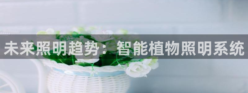 未来照明趋势：智能植物照明系统