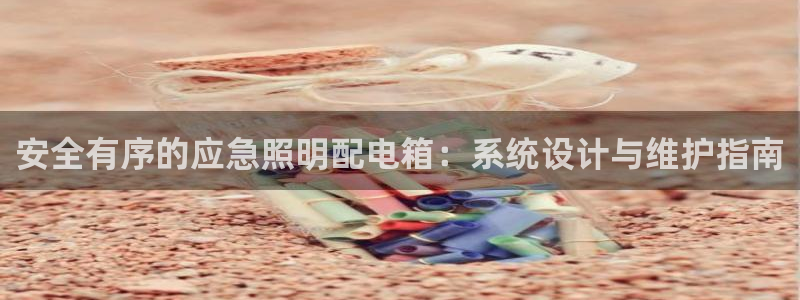 安全有序的应急照明配电箱：系统设计与维护指南