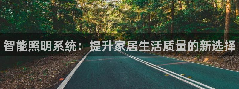 智能照明系统：提升家居生活质量的新选择