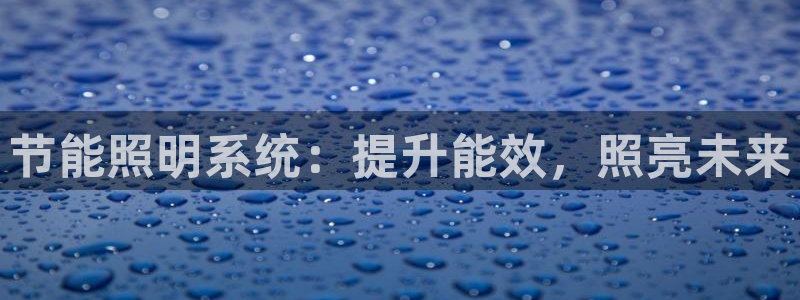 节能照明系统：提升能效，照亮未来