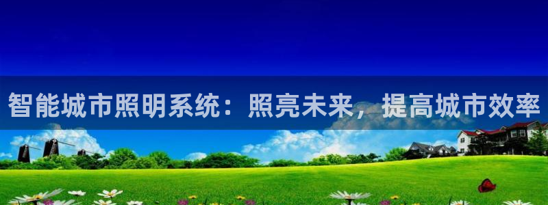 智能城市照明系统：照亮未来，提高城市效率